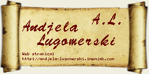 Anđela Lugomerski vizit kartica